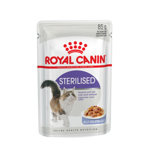 Royal Canin Health Nutrition Sterilised in Jelly Adult Cat Food