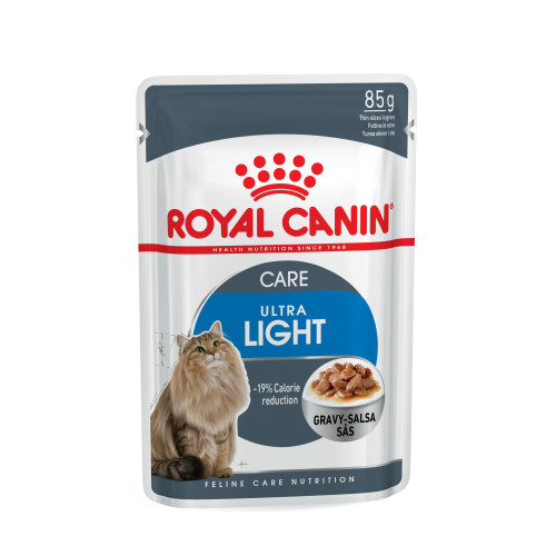 Royal Canin Health Nutrition Ultra Light in Gravy Cat Food