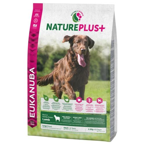 Eukanuba Nature Plus Lamb Adult Large Breed Dog Food