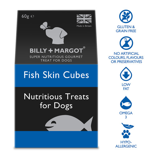 Billy & Margot Fish Skin Cubes