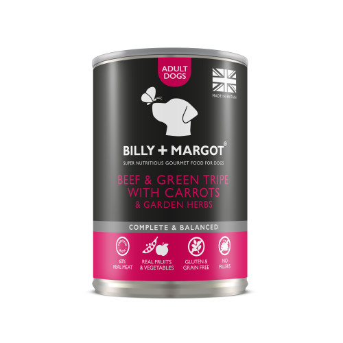Billy & Margot Beef & Tripe Complete Adult Dog Food