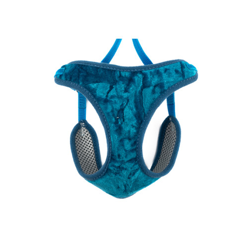 Ancol Velvet Cat Harness & Lead in Teal