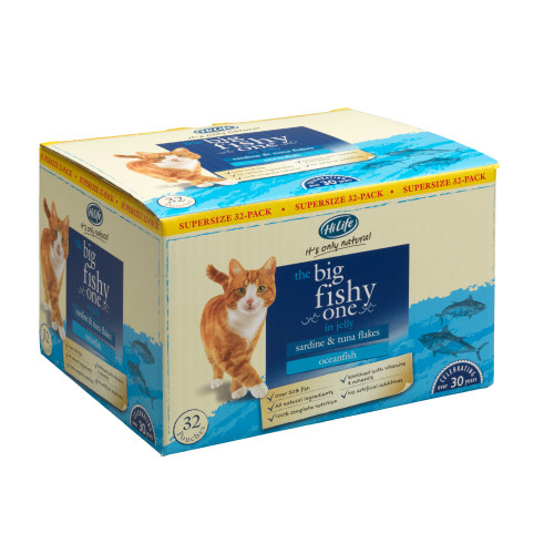 HiLife Its Only Natural Seafood Selection in Jelly Adult Cat Food