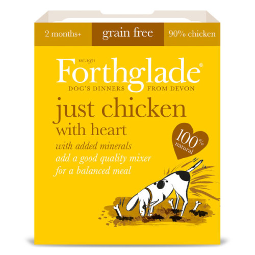 Forthglade Just Chicken with Heart Dog Food
