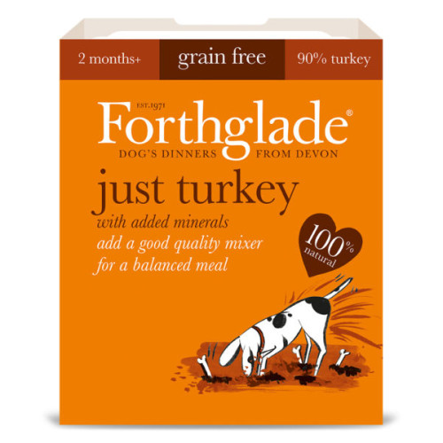 Forthglade Just Turkey Grain Free Dog Food