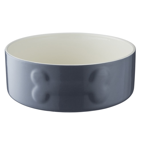 Mason Cash Colour Mix Grey Dog Bowl 20cm