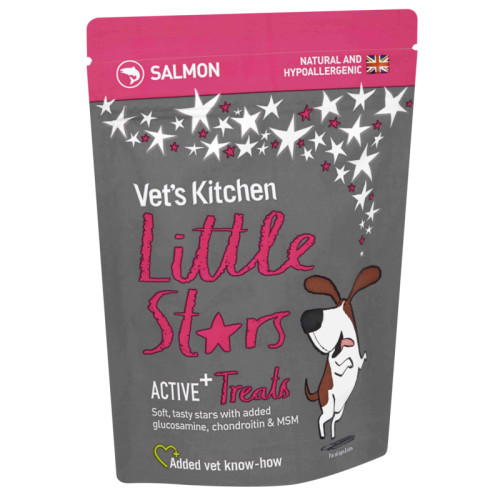 Vets Kitchen Little Stars Salmon Active+ Dog Treats