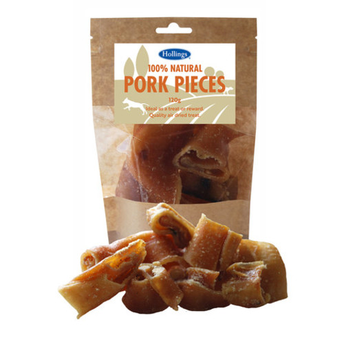 Hollings Pork Pieces Natural Dog Treats