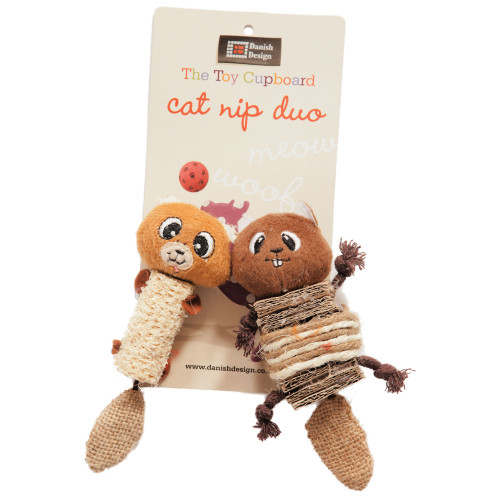 Danish Design Chip and Chap Catnip Duo Cat Toy