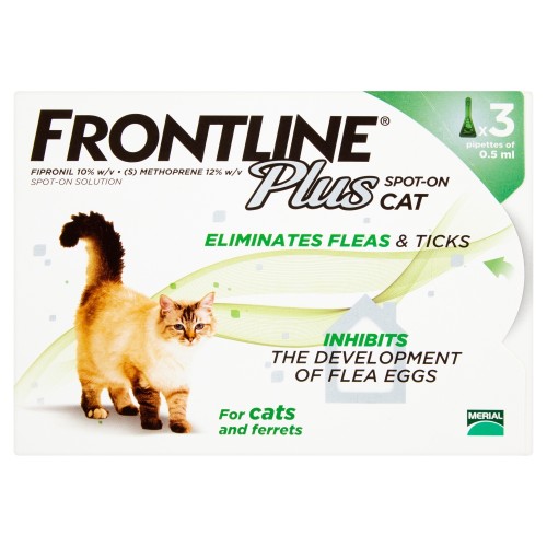 Frontline Plus Flea & Tick Spot On Cat