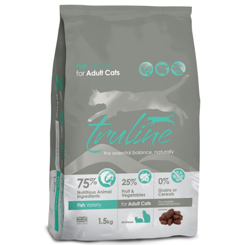Truline Fish Adult Cat & Kitten Food