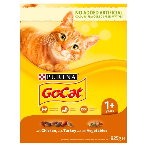 Go-Cat Turkey & Vegetable Adult Cat Food