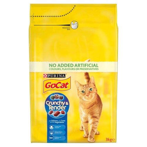 Go-Cat Crunchy Salmon & Tuna Cat Food