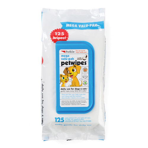 Petkin Value Pack Cleansing Wipes For Dogs & Cats