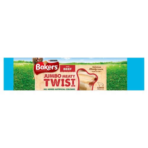 Bakers Meaty Twists Dog Treats