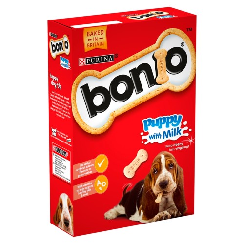 Bonio Puppy with Milk Dog Biscuits