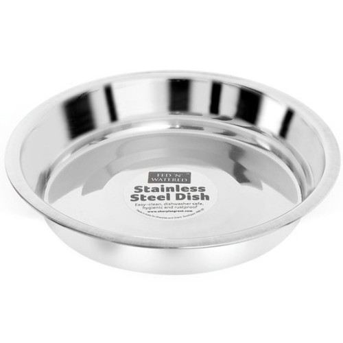 Sharples Pet Stainless Steel Puppy Flat Pan