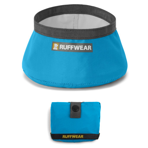 Ruffwear Trail Runner Blue Dusk Travel Dog Bowl