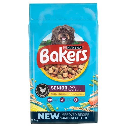 Bakers Complete Chicken & Rice Senior Dog Food