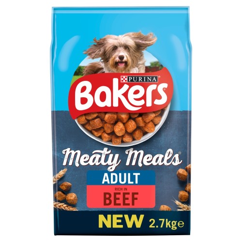 Bakers Complete Meaty Meals Beef Adult Dog Food