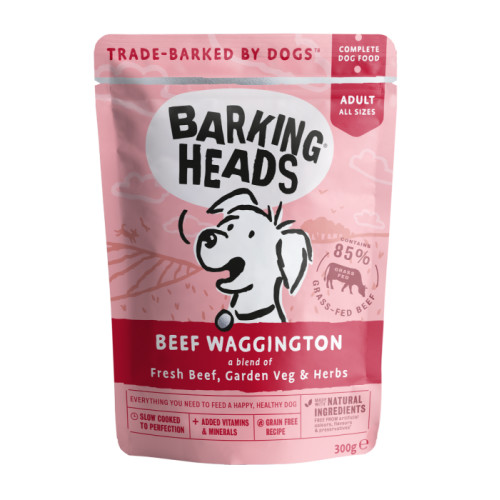 Barking Heads Beef Waggington Adult Dog Food