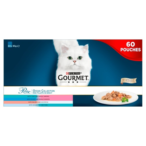 Gourmet Perle Chefs Ocean Collection Adult Cat Food Pouches