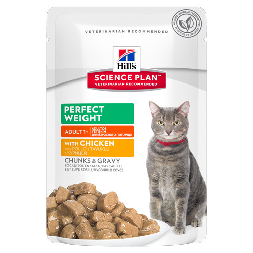 Hills Science Plan Perfect Weight Feline Adult Pouches