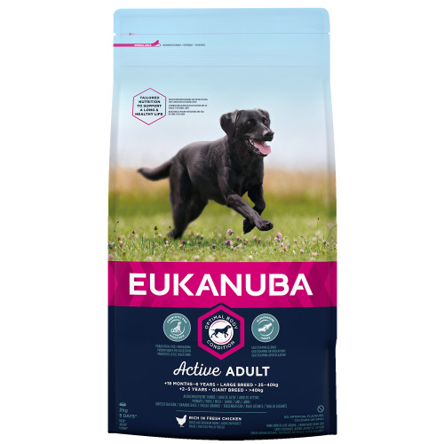 Eukanuba Active Adult Chicken Large Breed Adult Dog Food