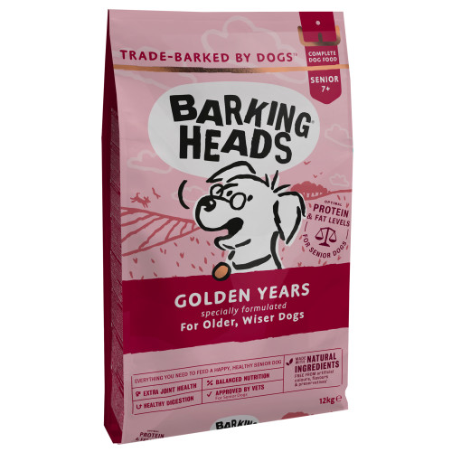 Barking Heads Golden Years Senior Dog Food