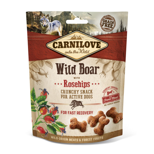 Carnilove Crunchy Wild Boar with Rosehips Dog Treat