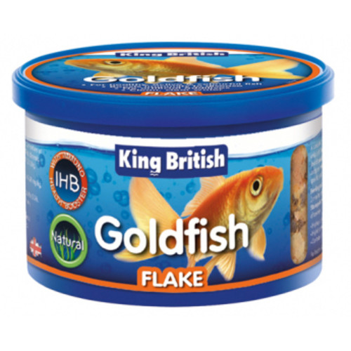 King British Flake Goldfish Food