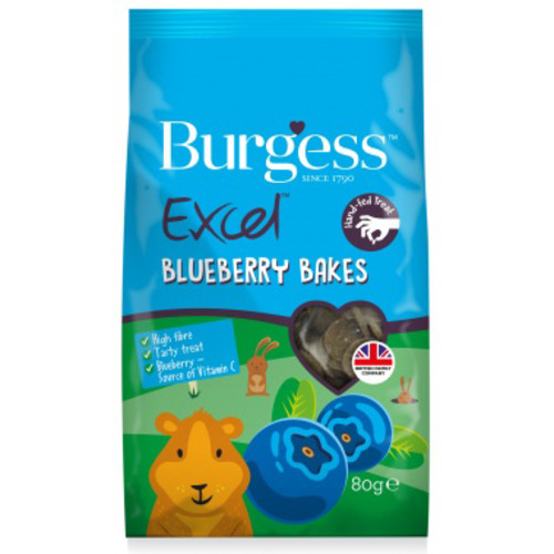 Burgess Excel Blueberry Bakes Small Pet Treats