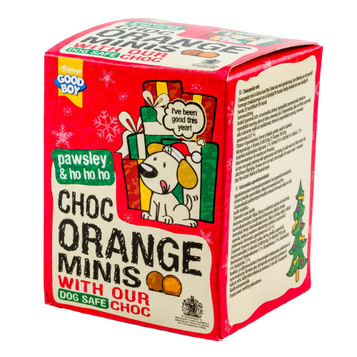 Good Boy Chocolate Orange Minis Dog Christmas Treats