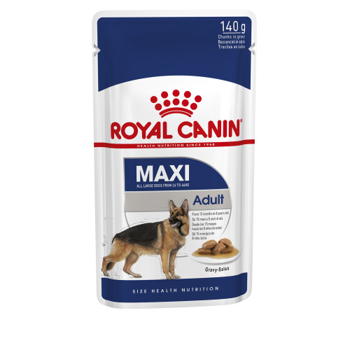 ROYAL CANIN Maxi Adult Wet Dog Food Pouches in Gravy