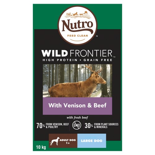 Nutro Wild Frontier Venison & Beef Dry Large Adult Dog Food