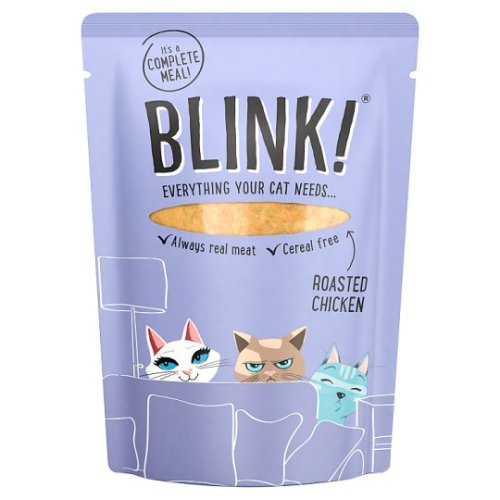 Blink Roasted Chicken Wet Cat Food 85g x 12