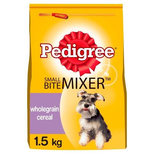 Pedigree Small Bite Mixer Adult Dog Food 1.5kg