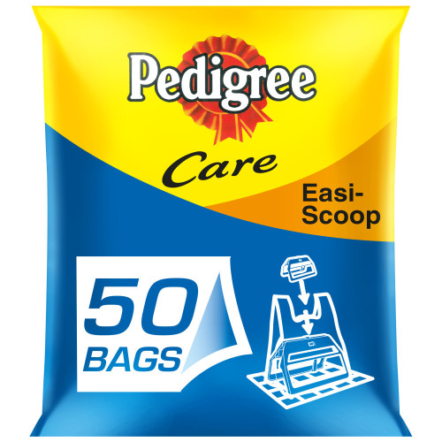 Pedigree Easi Scoop Refill Dog Poop Bag 50 bags