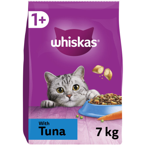 Whiskas 1+ Tuna Dry Adult Cat Food 7kg