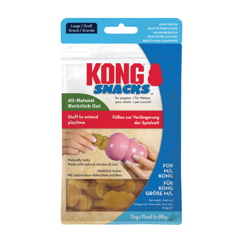 KONG Snacks Puppy Dog Treats Large