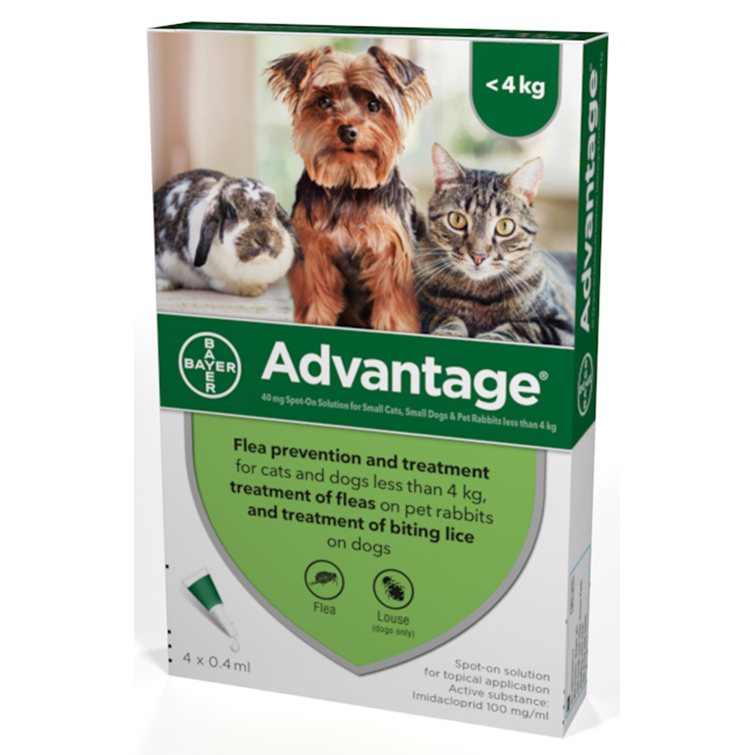 advantage flea treatment spray for cats