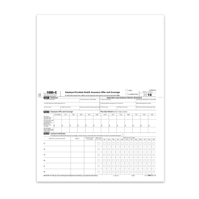 Form 1095-C Employer-Provided Health Insurance (1095C) | Mines Press