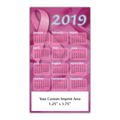 Calendar Magnet - Breast Cancer Awareness | Mines Press