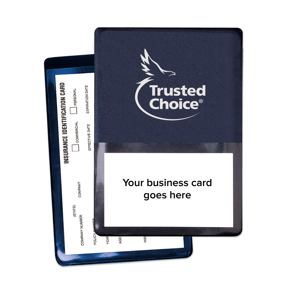 Trusted Choice Insurance Card Holder Mines Press