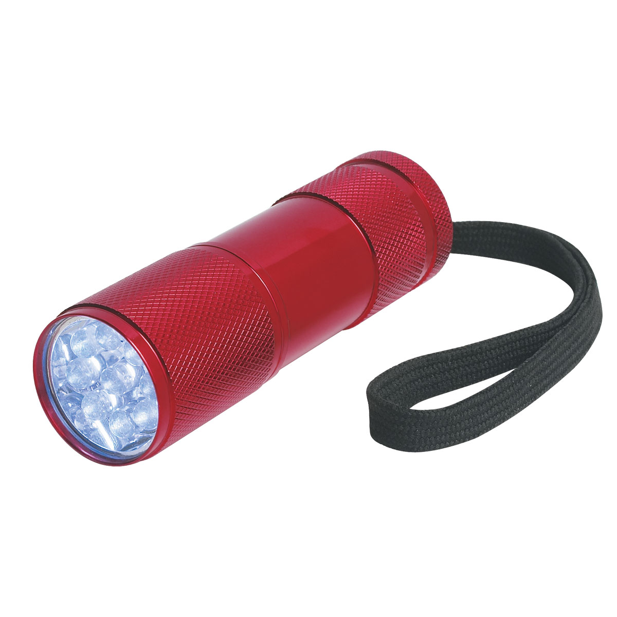 The Stubby Aluminum LED Flashlight With Strap Mines Press