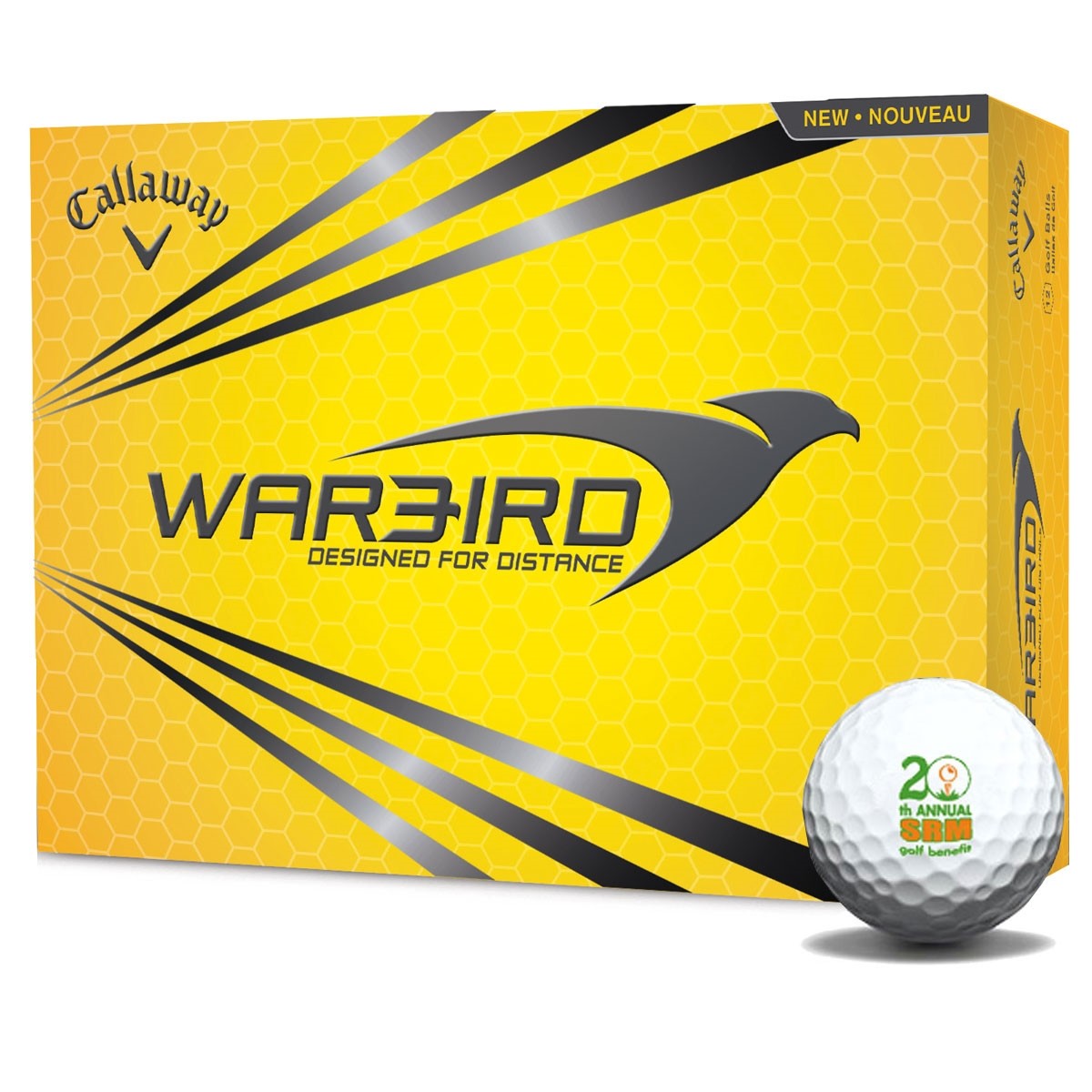 Callaway Warbird Personalized Golf Balls Mines Press 7411