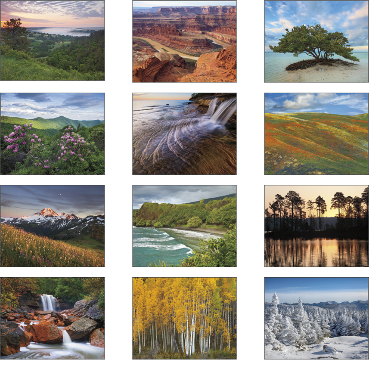 landscape calendar
