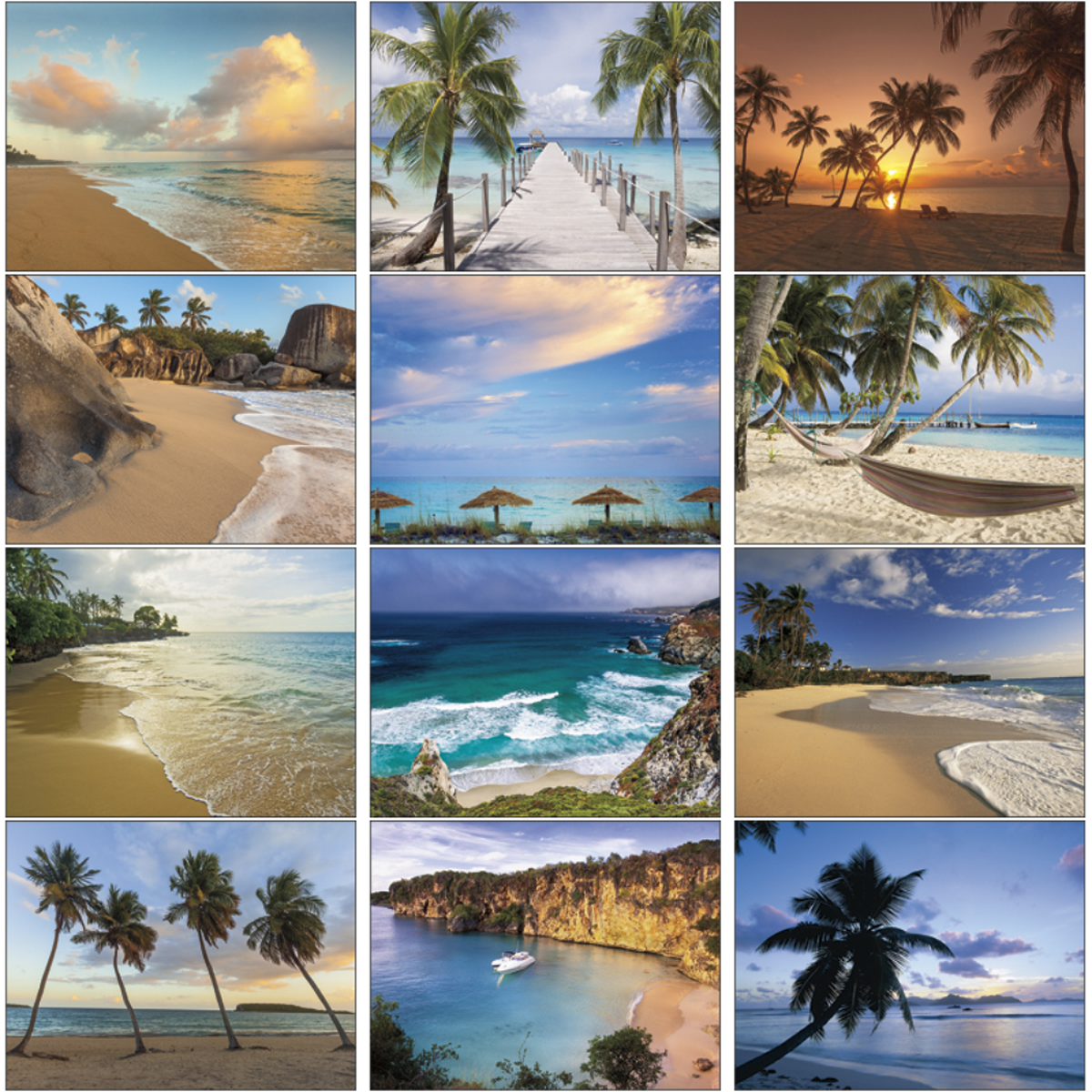 Beaches Wall Calendar Mines Press beaches-wall-calendar-mines-press