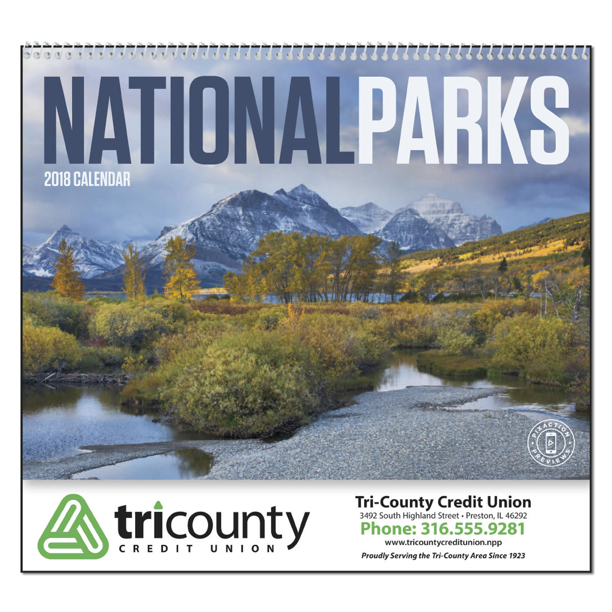 National Parks Wall Calendar Mines Press