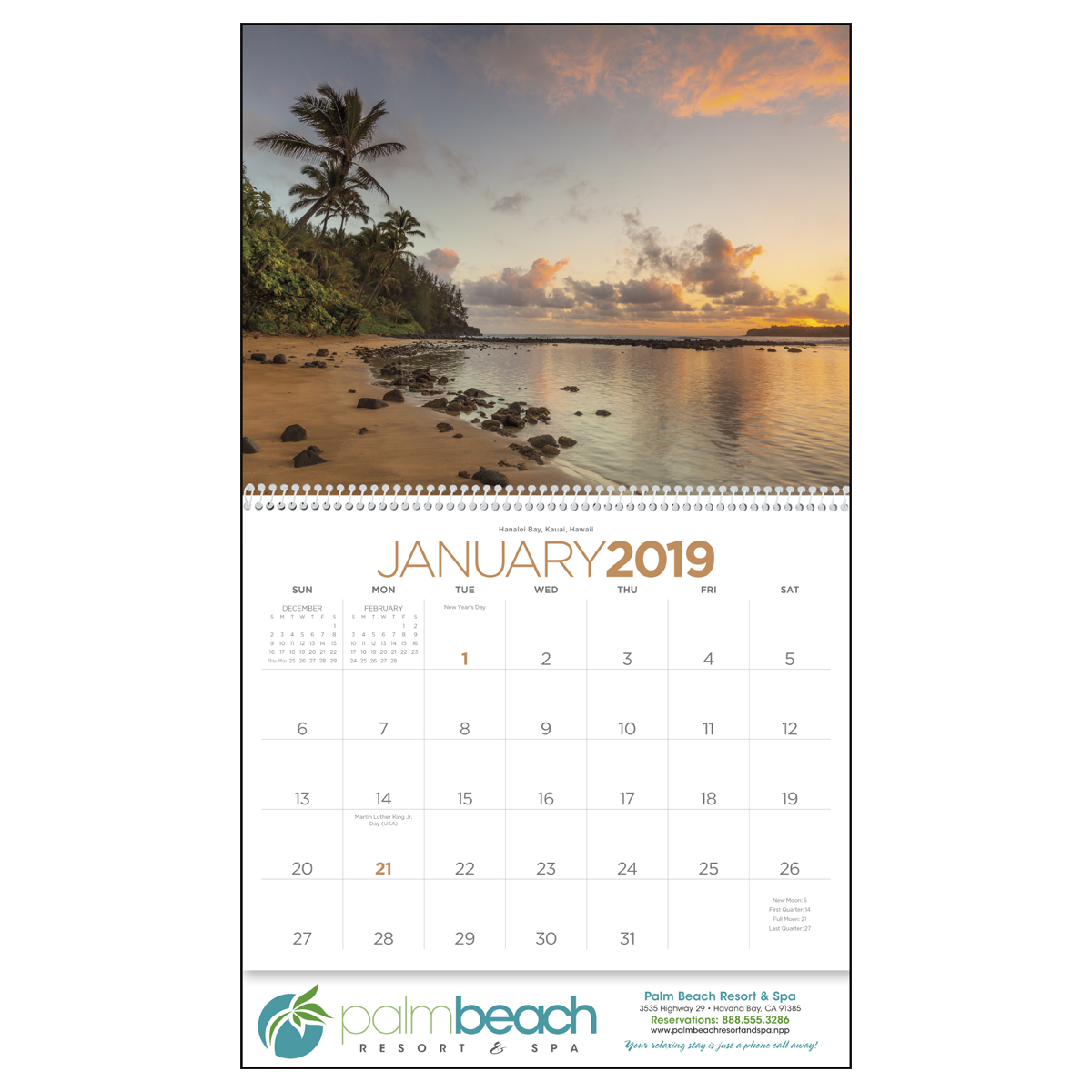 Beaches Wall Calendar Mines Press beaches-wall-calendar-mines-press